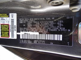 2011 TOYOTA TUNDRA LTD GRAY CREW CAB 5.7L AT 2WD Z18380